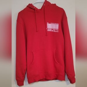Mens Zumies Red hoodie size S The Artist Collective